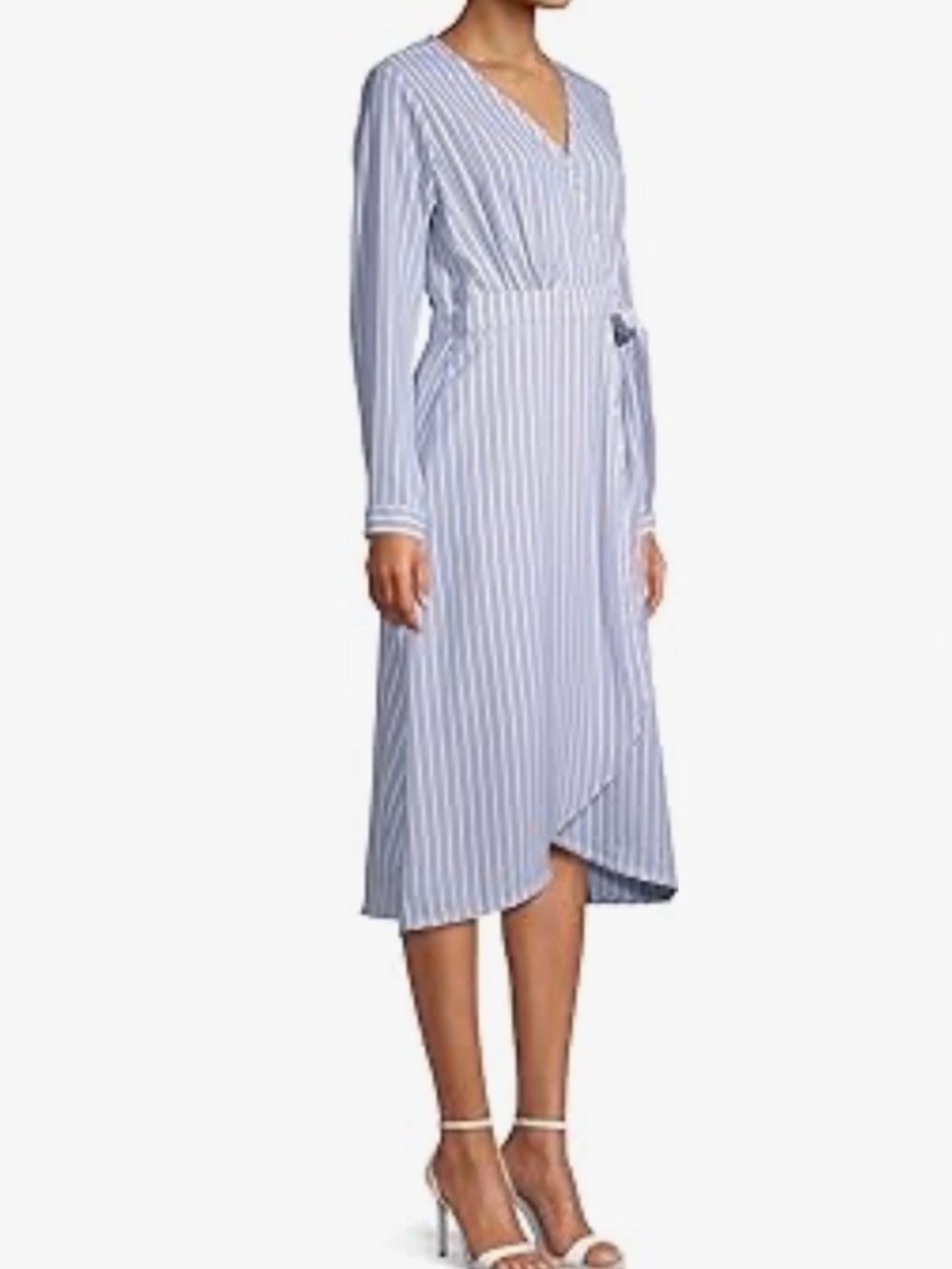 Time and Tru long sleeve midi dress. - Picture 2 of 4
